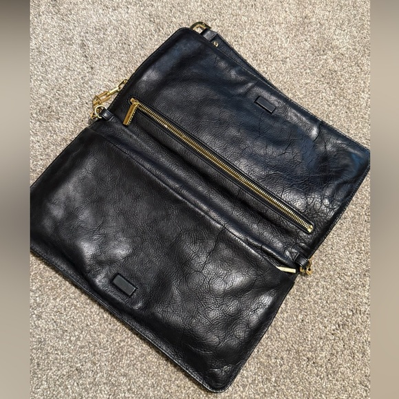 Tory Burch Vintabe Suki Reva Clutch with Gold Chain - Picture 3 of 9